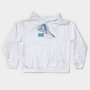 Burke Trail Map Kids Hoodie